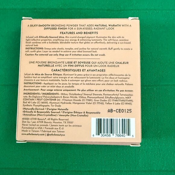 NIB - ATHR Beauty - Ethereal Diffused Reflections Bronzing Powder - Picture 2 of 2
